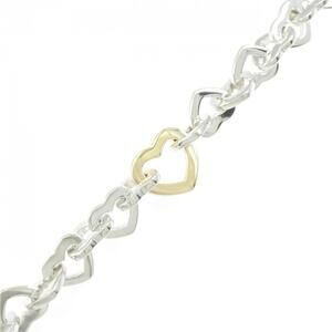 TIFFANY Authentic Gold Heart Bracelet